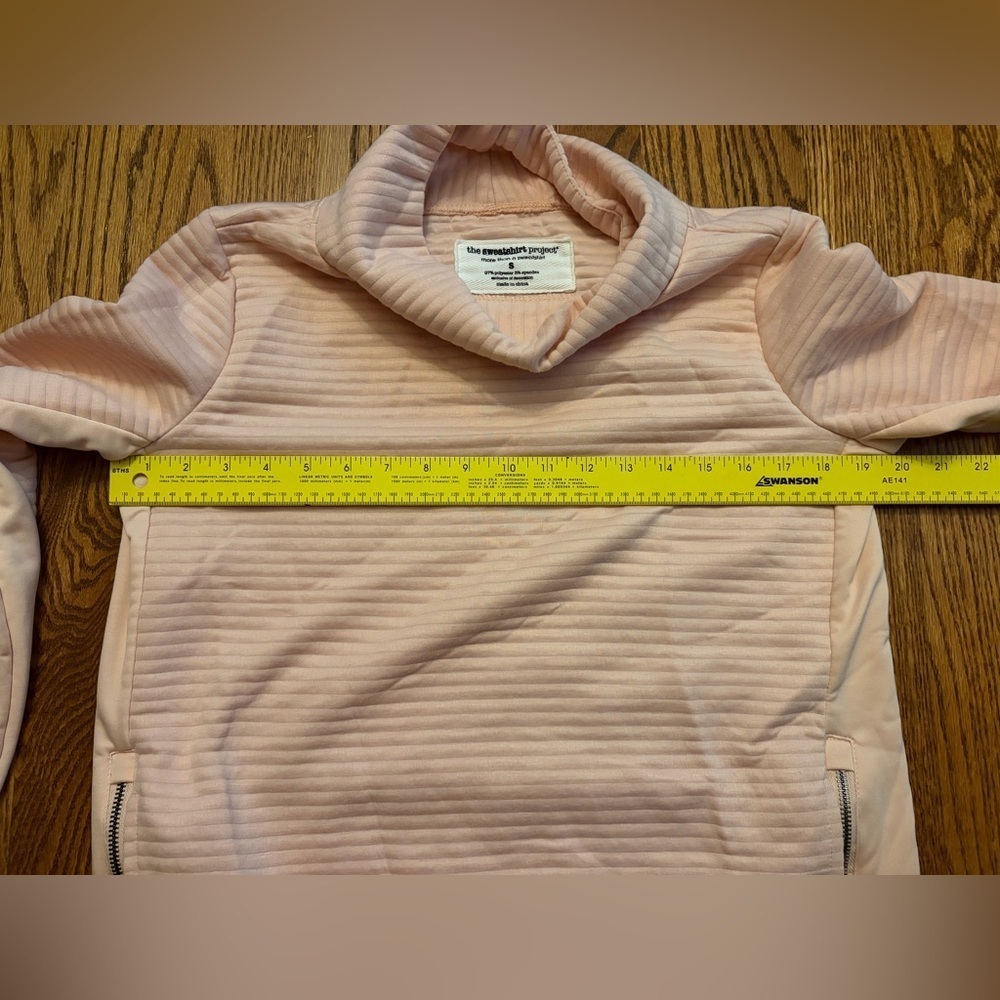 The Sweatshirt Project Women’s Oversized Sweatshirt – Pink, Size S - Picture 5 of 5